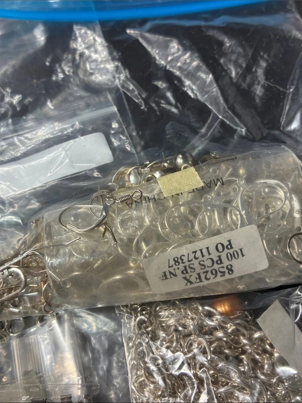 Assorted jewelry making findings
